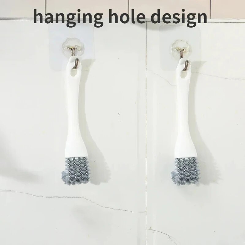 Multifunctional BBQ Grill Cleaning Brush With Vshaped Hooked Scraper Ideal For Oven Grill Baking 4