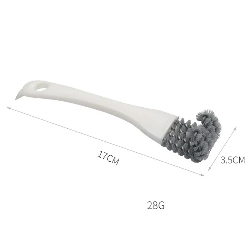 Multifunctional BBQ Grill Cleaning Brush With Vshaped Hooked Scraper Ideal For Oven Grill Baking 5