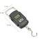Portable LCD Digital Luggage Scale With HighPrecision Steel Hook Compact Accurate Mini Scale For 4