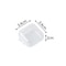 Mini Clear Plastic Storage Box Jewelry Storage Case Transparent Storage Organizer Portable Multif 3
