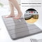 Bathroom AntiSkid Memory Cotton Mat Quick Water Absorption Soft Toilet Mat For Comfort 1