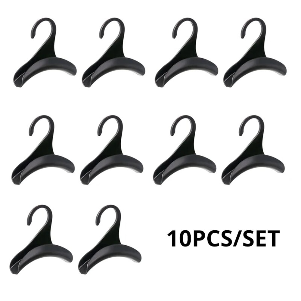 Widen Plastics Hanger Connection Hook Stackable Space Saving Storage Rack For Bags Hats And Accesso 4