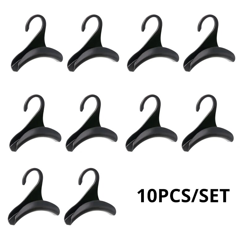 Widen Plastics Hanger Connection Hook Stackable Space Saving Storage Rack For Bags Hats And Accesso 4