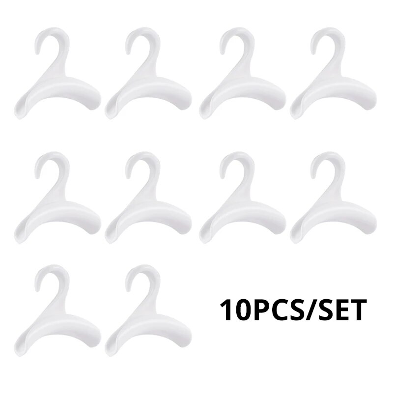 Widen Plastics Hanger Connection Hook Stackable Space Saving Storage Rack For Bags Hats And Accesso 5