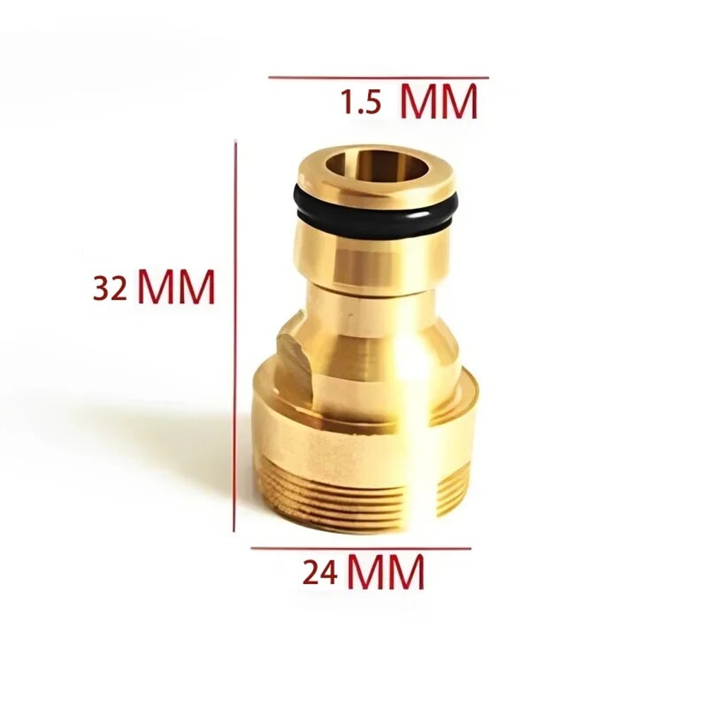 Universal Brass Faucet Adapter Premium Watering Garden Hose Connector For Mixer Tap Basin Faucet 5