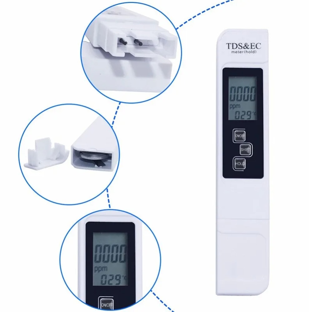 TDS Meter Handheld Digital Water Tester High Precision For Tap And Purified Water Quality 3