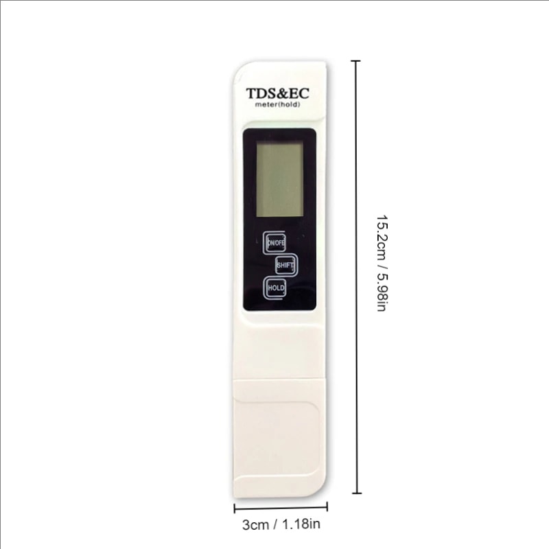 TDS Meter Handheld Digital Water Tester High Precision For Tap And Purified Water Quality 4