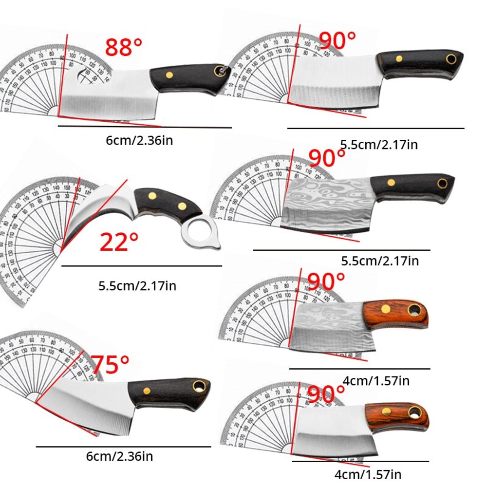 Mini Stainless Steel Pendant Knife Creative Wealth Knife With Wooden Handle 4