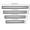 Magnetic Knife Strip For Kitchen Durable Steel Knife Holder Rack 4