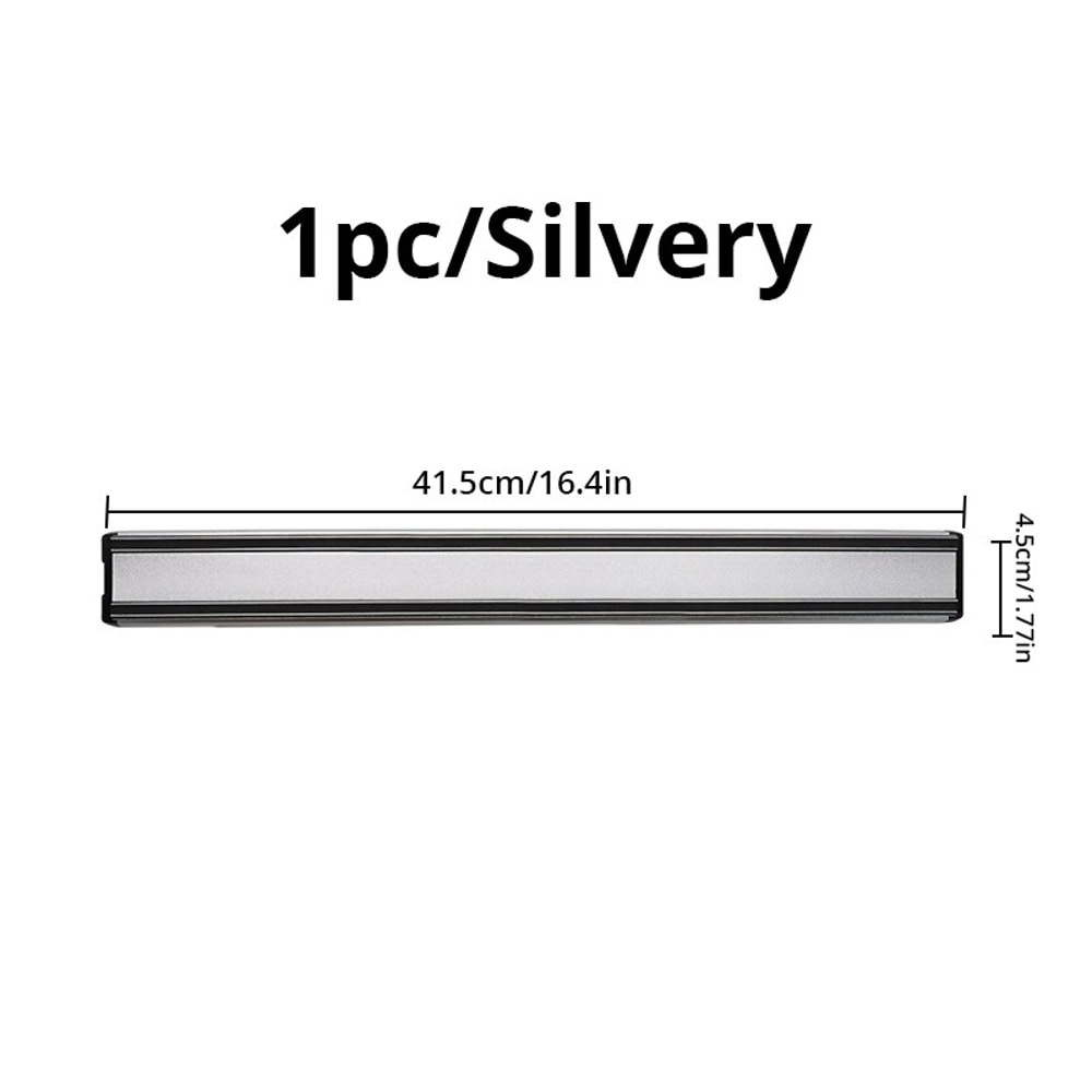 Magnetic Knife Strip For Kitchen Durable Steel Knife Holder Rack 7