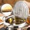 Stainless Steel Oil Pan With Thermometer OilSaving Fryer For Perfect Tempura French Fries 0