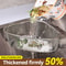 Triangle Sink Drain Basket Stainless Steel Kitchen Residue Filter Net For Efficient Drainage 0