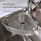 Triangle Sink Drain Basket Stainless Steel Kitchen Residue Filter Net For Efficient Drainage 2