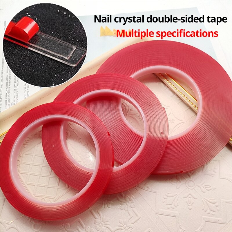 UltraThin Transparent Red DoubleSided Tape With HighTemperature Resistance And Strong Adhesion Wat 2