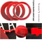 UltraThin Transparent Red DoubleSided Tape With HighTemperature Resistance And Strong Adhesion Wat 3