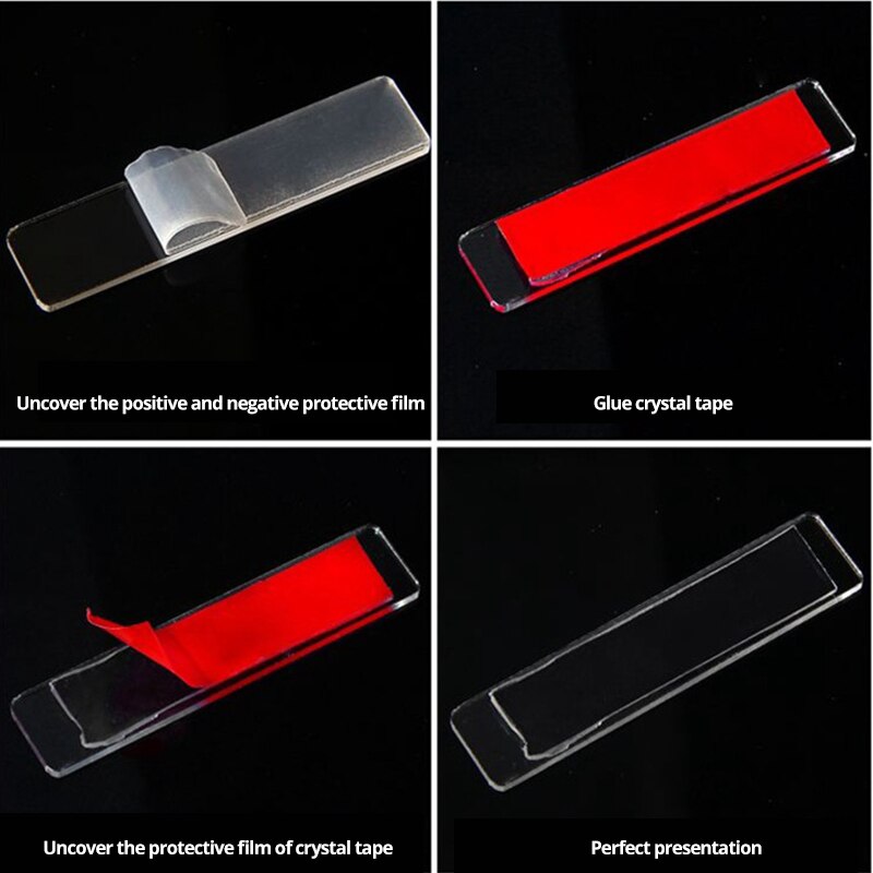 UltraThin Transparent Red DoubleSided Tape With HighTemperature Resistance And Strong Adhesion Wat 4