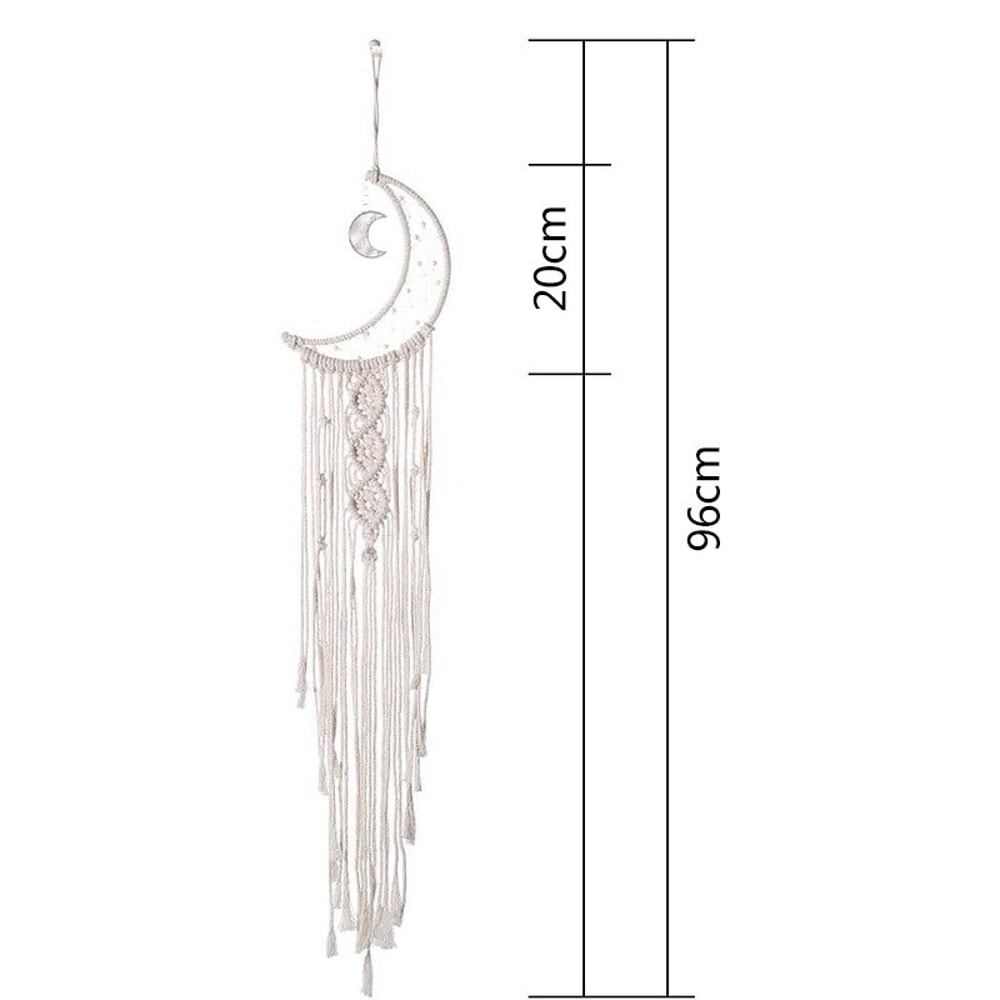 Bohemian Chic Macrame Wall Hanging Tapestry For Home Decor Perfect Room Accent For Girls Rooms And 4