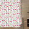 Patterned PEVA Waterproof Shower Curtain Bathroom Partition Curtain For Stylish Bathroom Decoratio 0