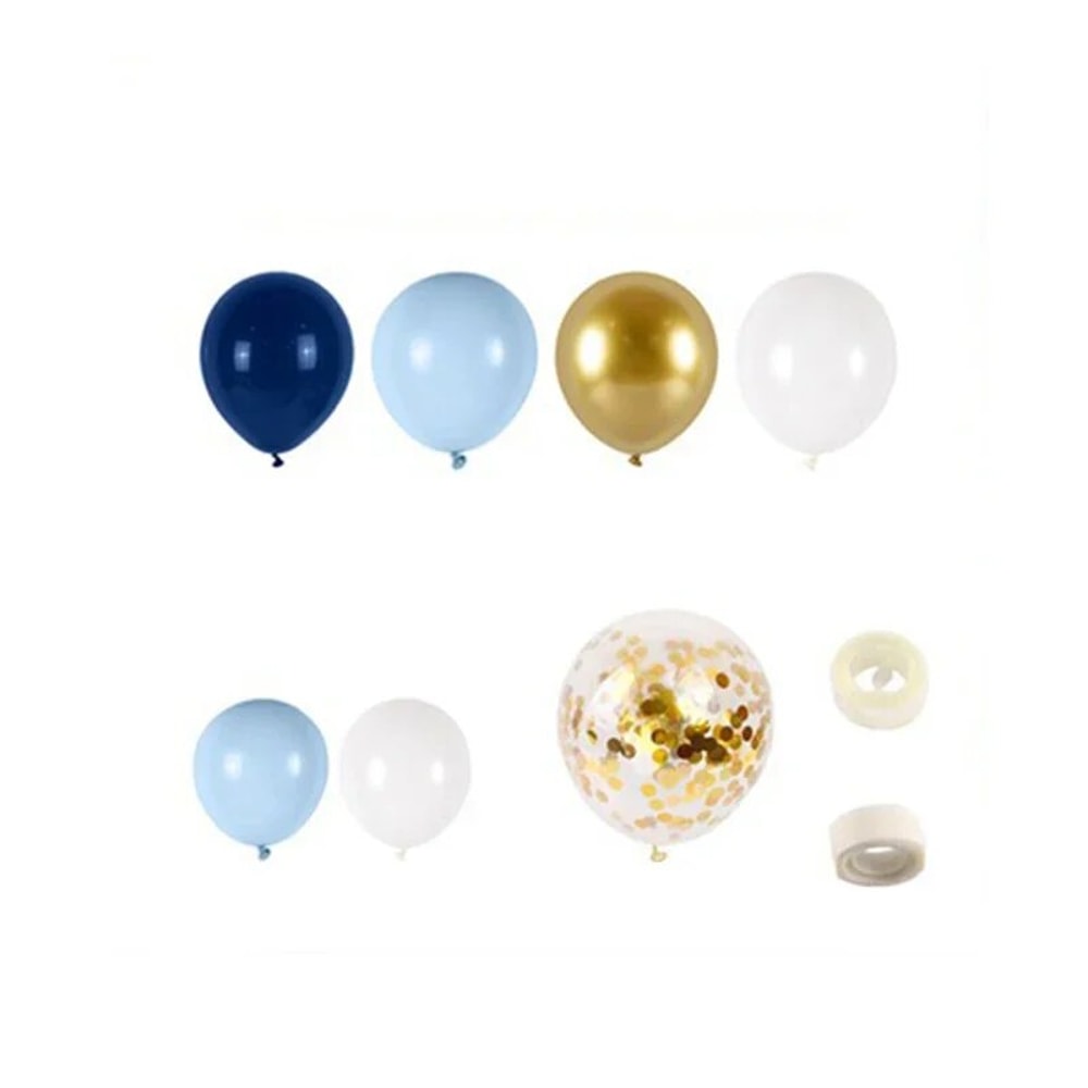 Blue Balloon Garland Arch For Baby Shower Valentines Day Wedding Decorations 3