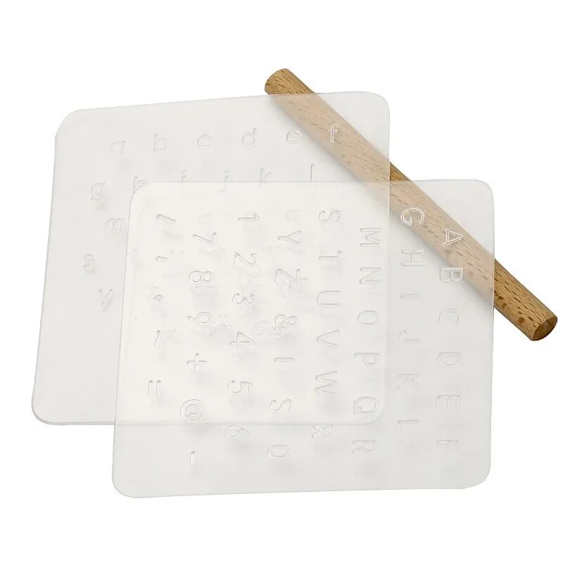 DIY Leather Carving Tool Set Movable Copper Letter Punch For Transparent Leather Printing 5