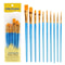 Oil Painting Watercolor Pen Brush Set For Artists Set With Wooden Handles 4