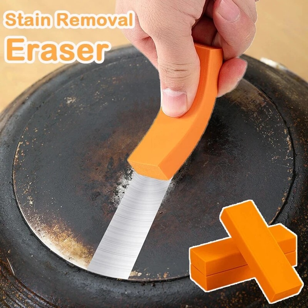Easy Limescale Eraser Rubber Efficient Kitchen Bathroom Rust Stain Remover 1
