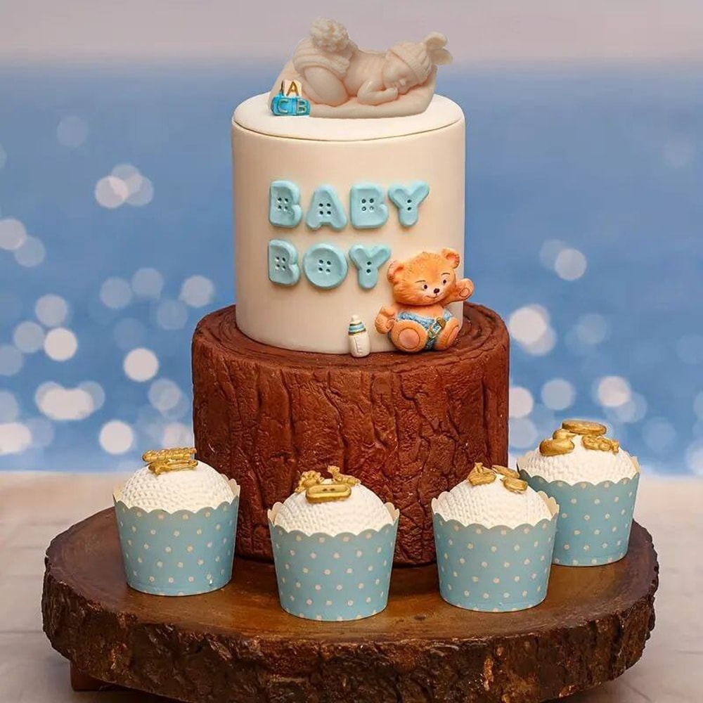 Translucent Baby Sleeping Silicone Mold For Candle Making Home Decor 2