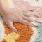 Cute Flower Bathroom Rug Soft Absorbent NonSlip Bath Mat For A Cozy Bathroom Experience 1