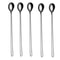 Stainless Steel Spoons Set Long Handle Ice Cream Coffee And Stirring Utensils For Kitchen Use 5