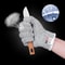 AntiCut Safety Work Gloves For Glass Cutting And Protection GreyBlack Pair 1