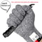 AntiCut Safety Work Gloves For Glass Cutting And Protection GreyBlack Pair 2