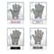 AntiCut Safety Work Gloves For Glass Cutting And Protection GreyBlack Pair 3