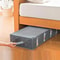 Foldable Underbed Storage Bag Large Adjustable Compartments For Organizing Blankets Shoes Sweaters 1