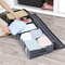 Foldable Underbed Storage Bag Large Adjustable Compartments For Organizing Blankets Shoes Sweaters 2