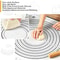 RedBlack Silicone Pastry Pad NonSlip HeatResistant Dough Making Mat For Pastry And Pasta 2