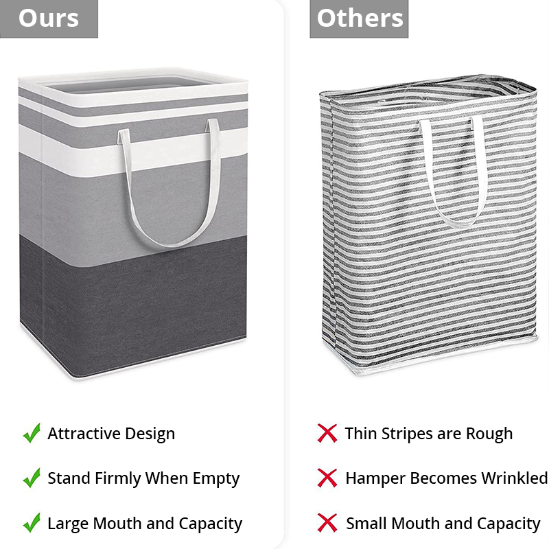 Premium Large Capacity Laundry Basket Foldable Waterproof Storage Bag 2