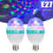 Rotating RGB Disco Light Bulb LED Party Lamp For Birthdays Halloween Christmas More 1