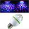 Rotating RGB Disco Light Bulb LED Party Lamp For Birthdays Halloween Christmas More 3