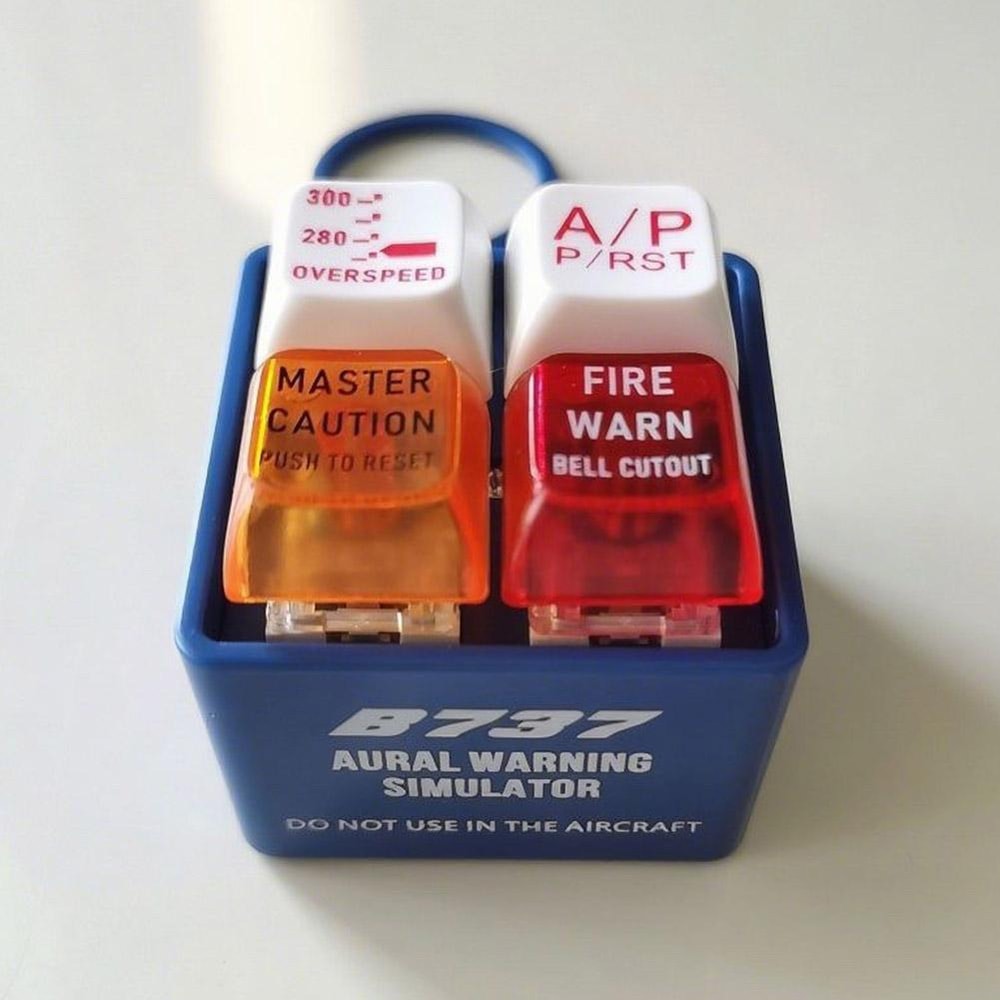 Boeing Airbus EGPWS Warning Sound Simulator Realistic Aircraft Emergency Alarm Sound For Pilots An 2