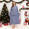 Soft Coral Velvet Warm Winter Nightgown For Women Long Sleeve Flannel Sleepwear 3