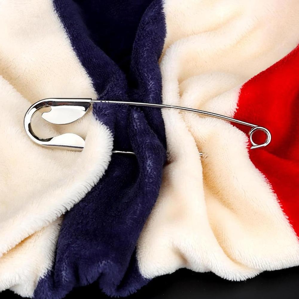 Large Stainless Steel Safety Pin Durable RustResistant DIY Sewing Tool For Fixing Files 1