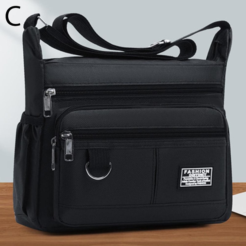 Mens Crossbody Shoulder Bag With Large Capacity And MultiPockets For Business Casual Use 6