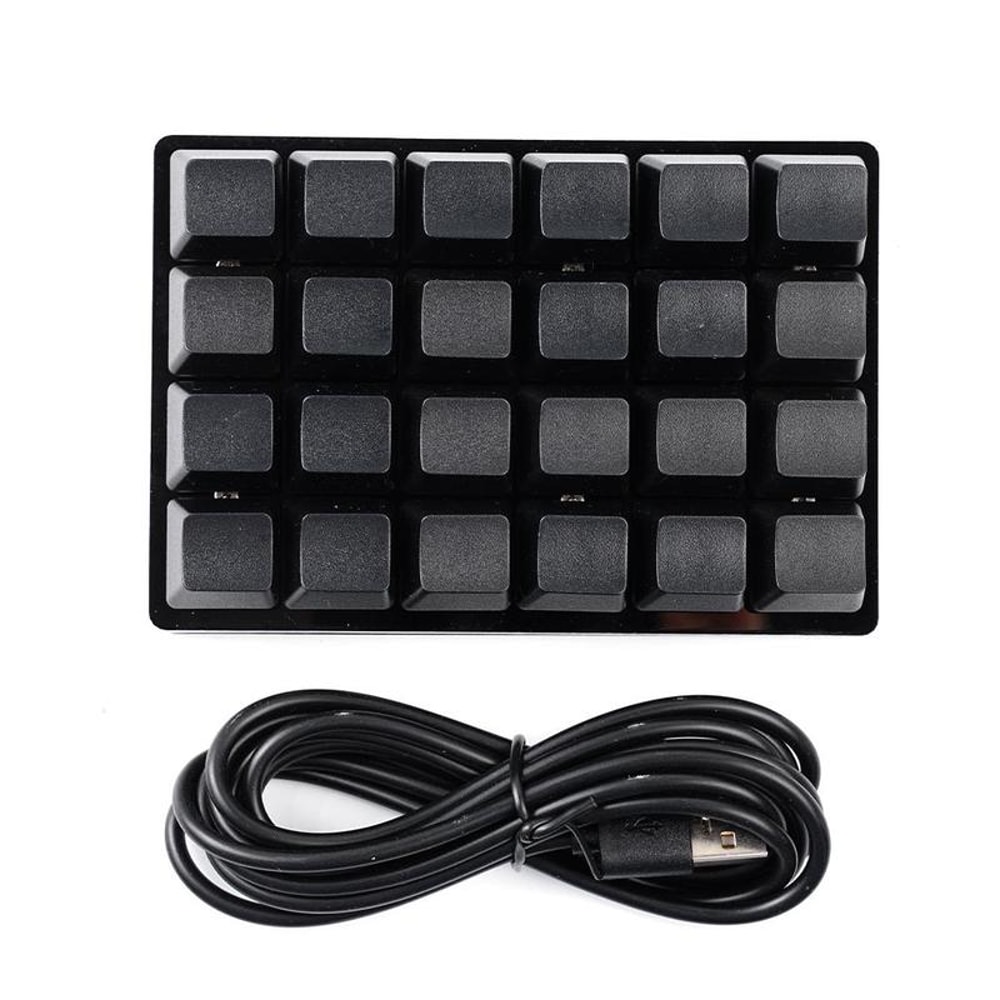 Mini USB Custom Mechanical Gaming Keyboard With Programmable Keys And Macro Function 2