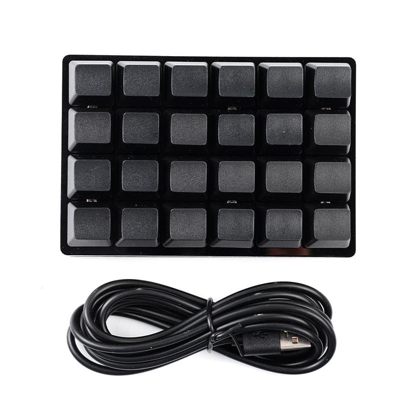 Mini USB Custom Mechanical Gaming Keyboard With Programmable Keys And Macro Function 2