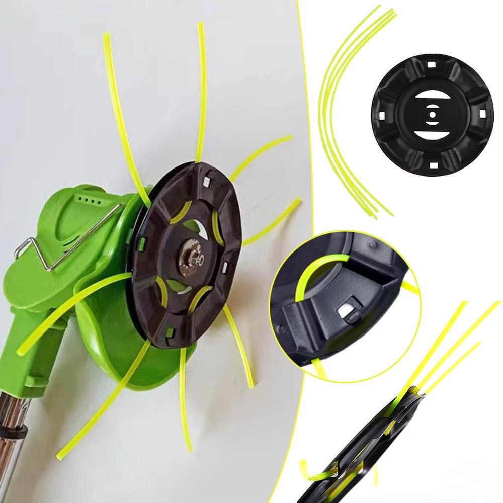 Lawn Mower Replacement Grass Trimmer Head Inside Diameter Durable Metal Nylon Weed Brushcutter Pa 0