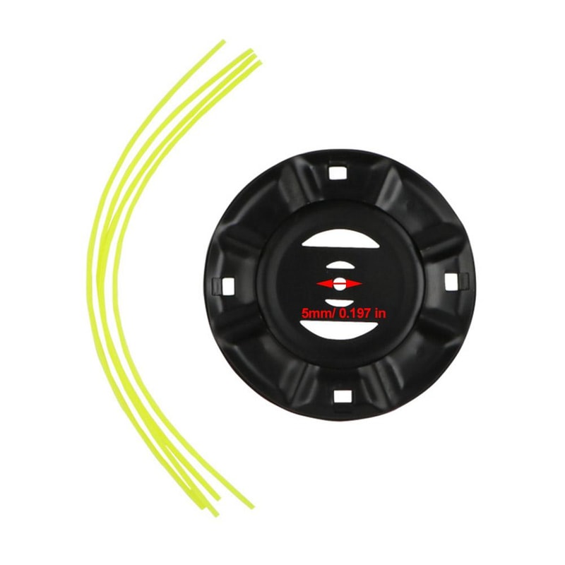 Lawn Mower Replacement Grass Trimmer Head Inside Diameter Durable Metal Nylon Weed Brushcutter Pa 2