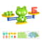 Interactive Frog Math Balance Scale Toy For Kids Number Learning Counting Educational Montessori T 3