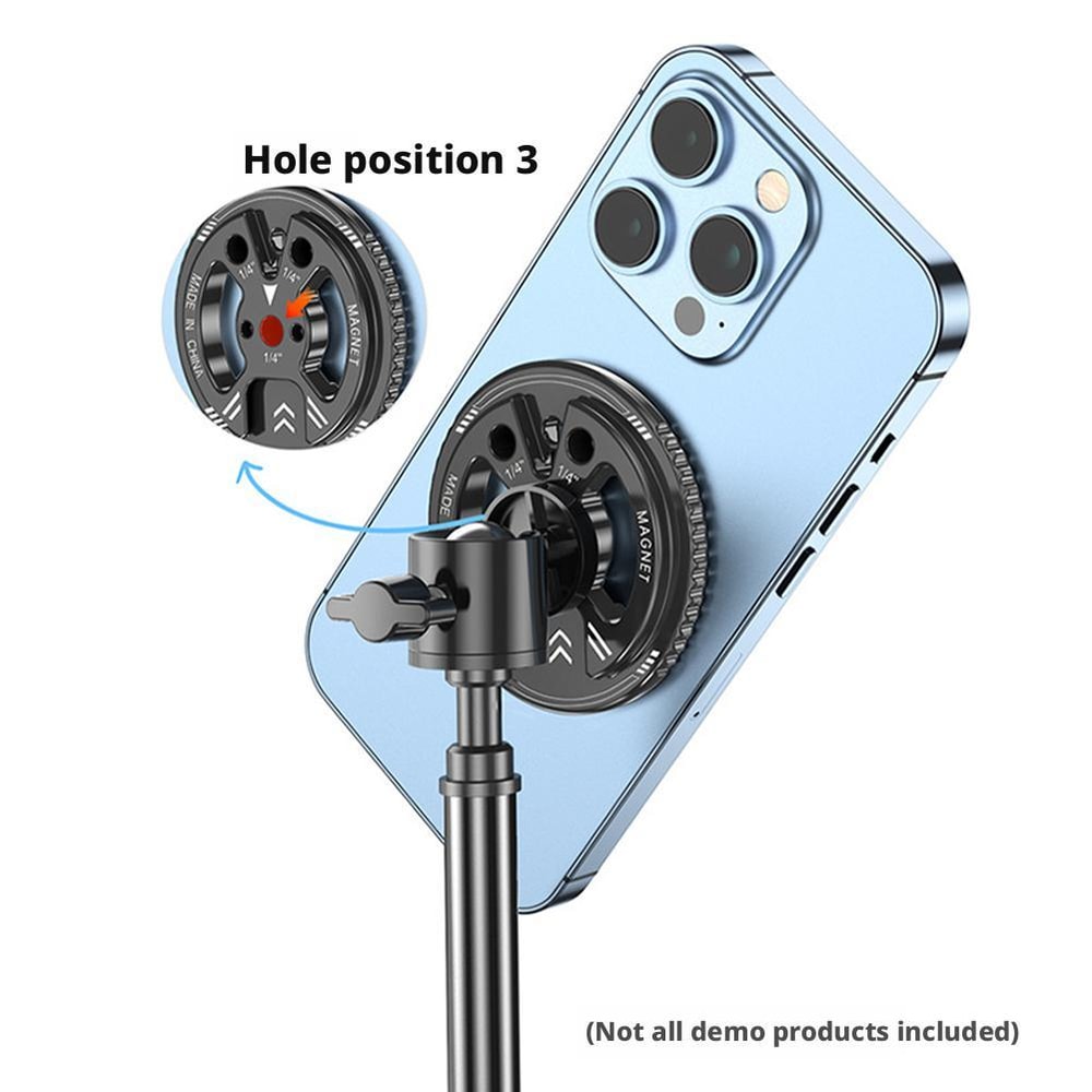 Magnetic Adapter Ring For Camera Tripod Accessories Strong Magnet Mount For MagSafe Phone Compati 1