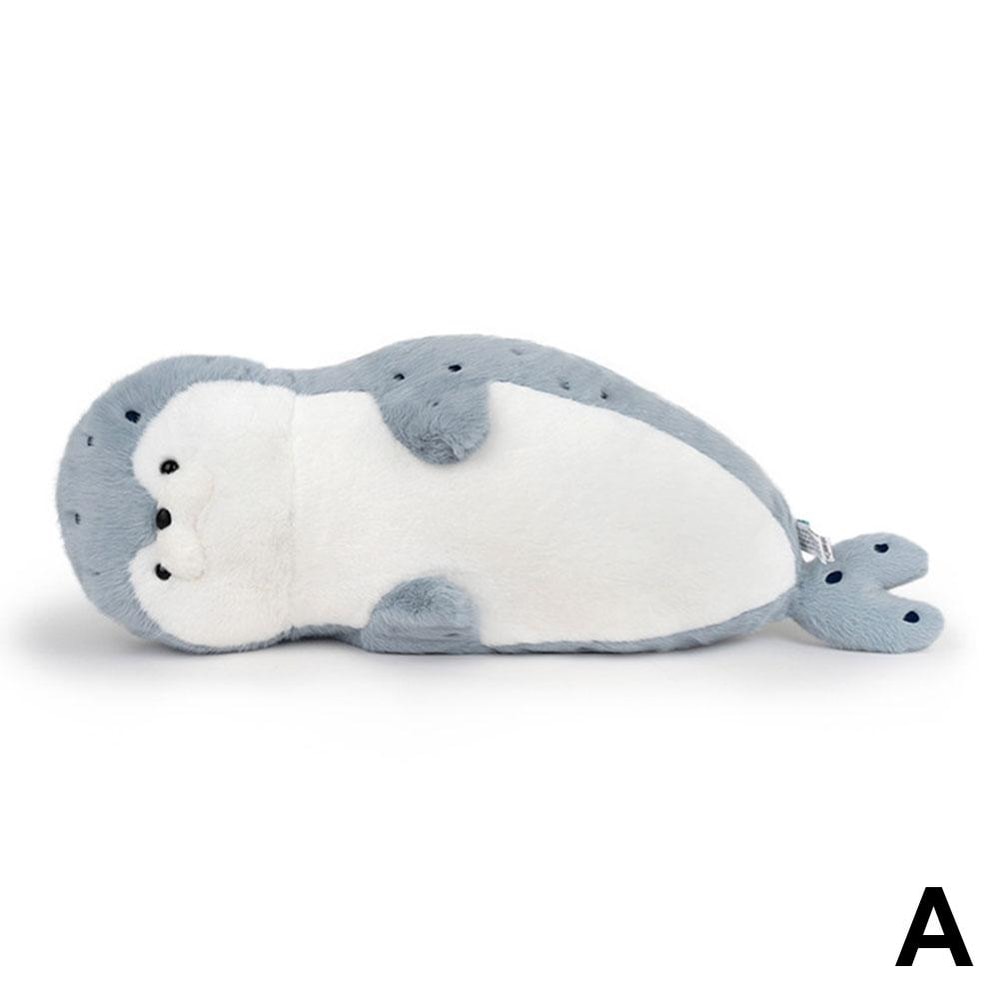 Soft Plush Sea Otter Toy Pillow Lifelike Marine Life Stuffed Seal Doll For Cuddles And Birthday Gi 1