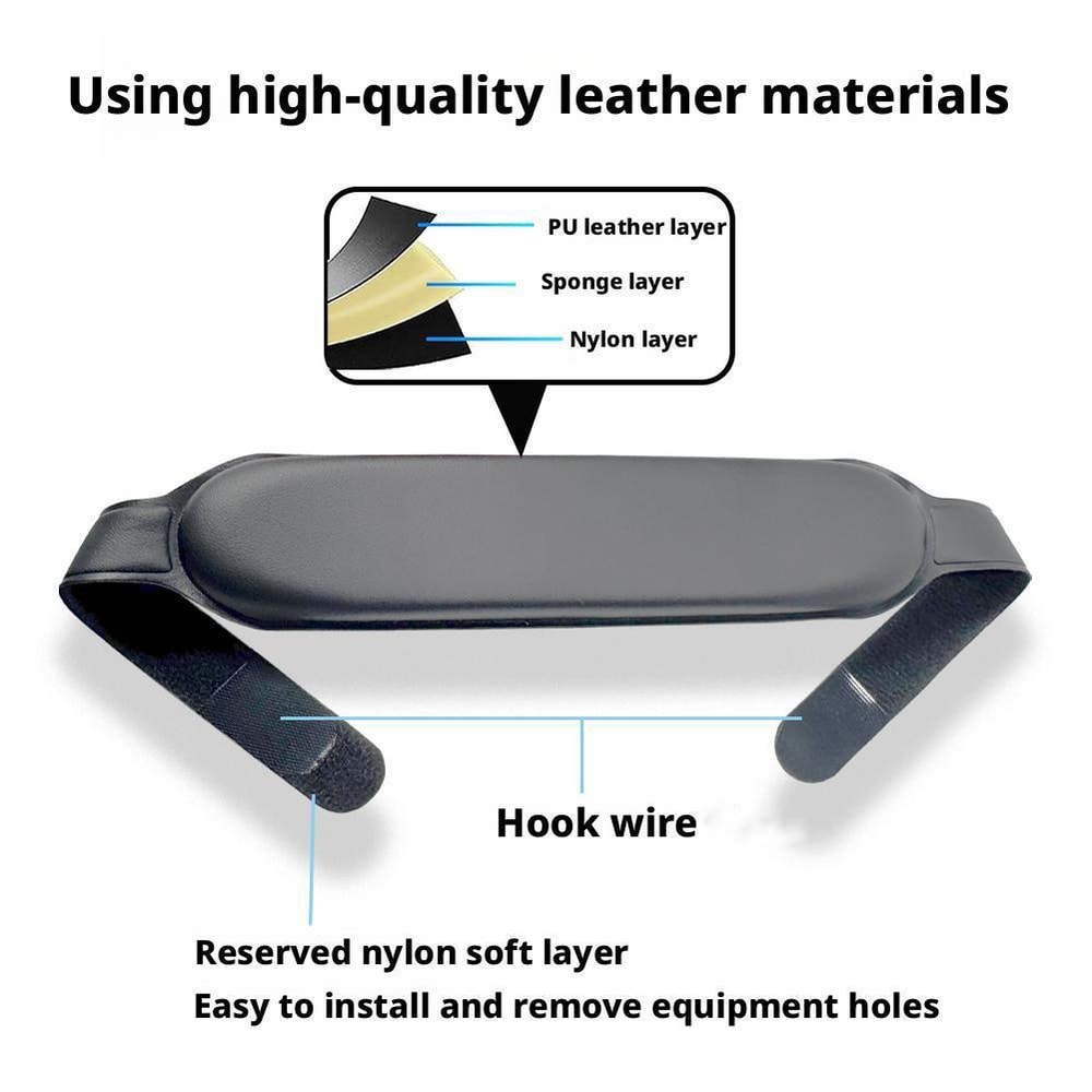 Comfortable Adjustable PU Cushion Head Strap For DJI Flight Goggles Pressure Relief Headband 2